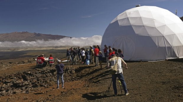Fake Mars mission comes to an end after eight months stuck up a volcano