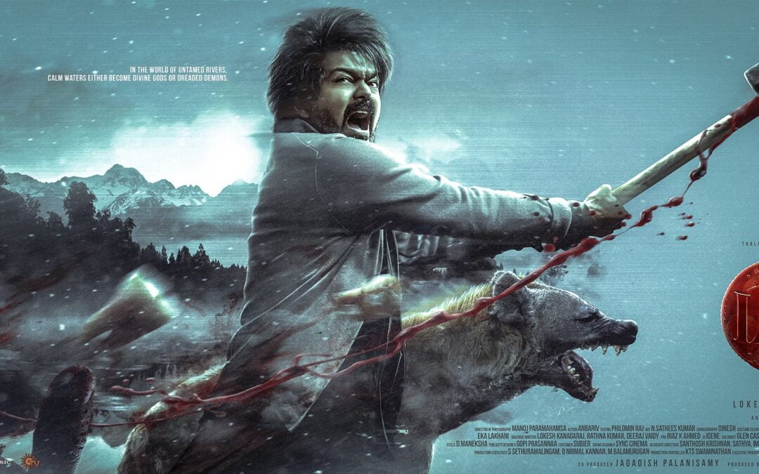 Leo First Look Thalapathy Vijay's Terrifying Look Revealed
