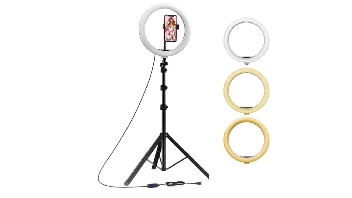 DIGITEK Ring Light Best Affordable Ring Lights for YouTube, Instagram, and Facebook - Top-Rated Ring Light Prices!