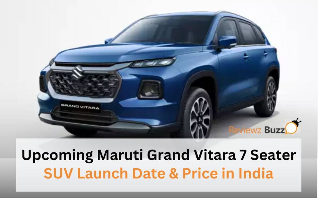 "Upcoming Maruti Grand Vitara 7 Seater SUV in India"