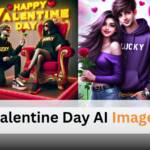 Valentine Day AI Image creation love heart romantic