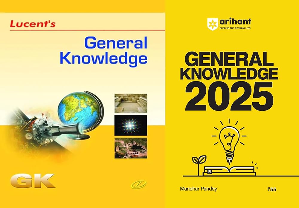 2. Lucent’s General Knowledge Lucent General Knowledge book competitive exam GK preparation SSC UPSC railway exam study material best-selling