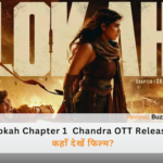 लोकह चैप्टर 1: चंद्र फिल्म का पोस्टर जिसमें कल्याणी प्रियदर्शन एक सुपरहीरो अवतार में हैं।