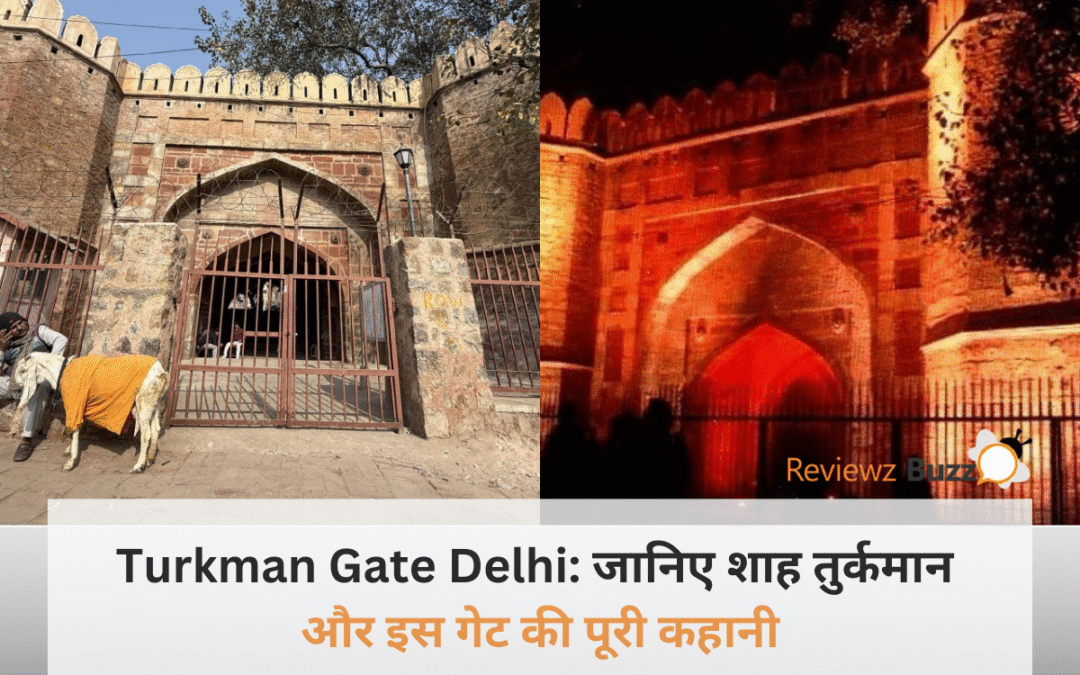 Historic Turkman Gate Delhi built by Mughal Emperor Shah Jahan.