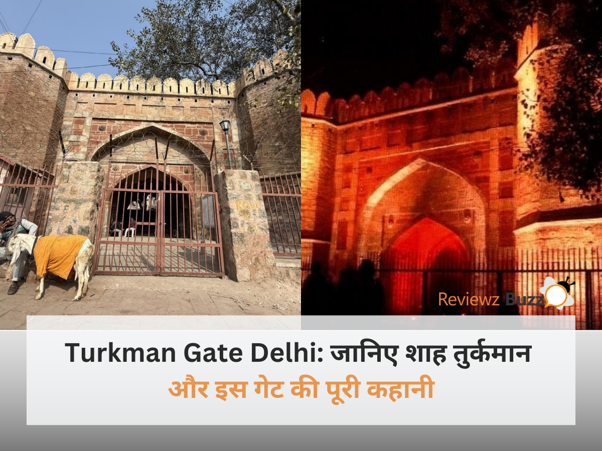 Historic Turkman Gate Delhi built by Mughal Emperor Shah Jahan.
