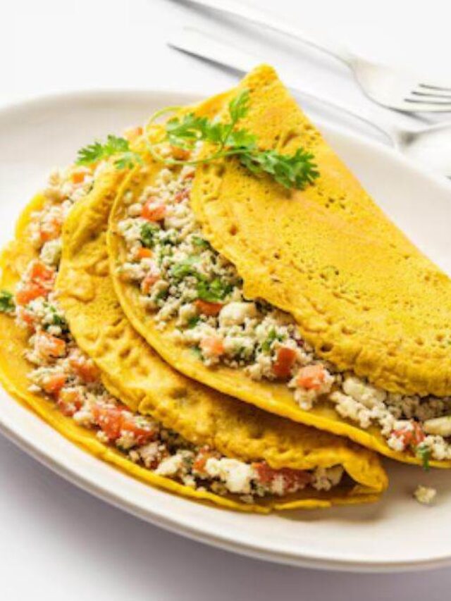 Healthy & Quick Weekend Breakfast: Make 3 Delicious Chilla Recipes with Just 3 Ingredients