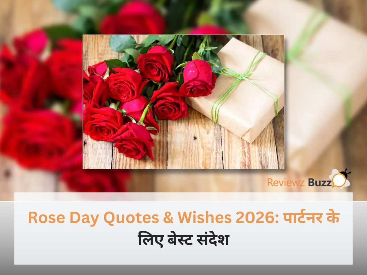 Rose Day Quotes & Wishes 2026 के लिए खूबसूरत लाल गुलाब और रोमांटिक कपल की इमेज।