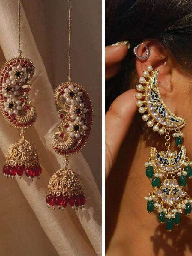 Wear These 6 Kashmiri Earrings and Watch Everyone Admire Your Royal Look