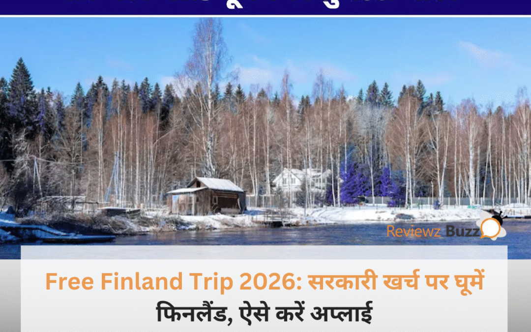 फिनलैंड की खूबसूरत झीलों के किनारे चिल करती हुई एक महिला पर्यटक, Free Finland Trip 2026 का आनंद लेते हुए।