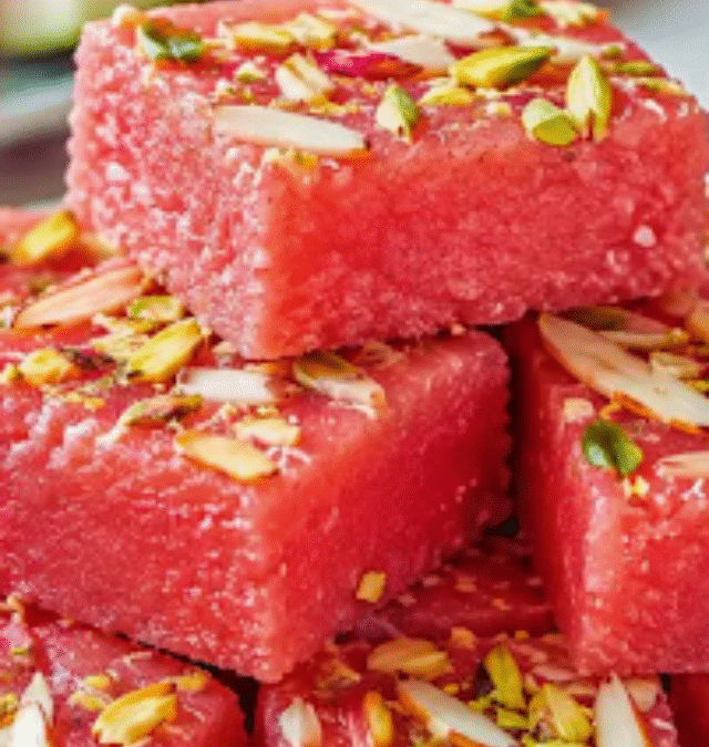 Guests Will Ask for the Recipe! Make Royal Watermelon Barfi with One Secret Ingredient