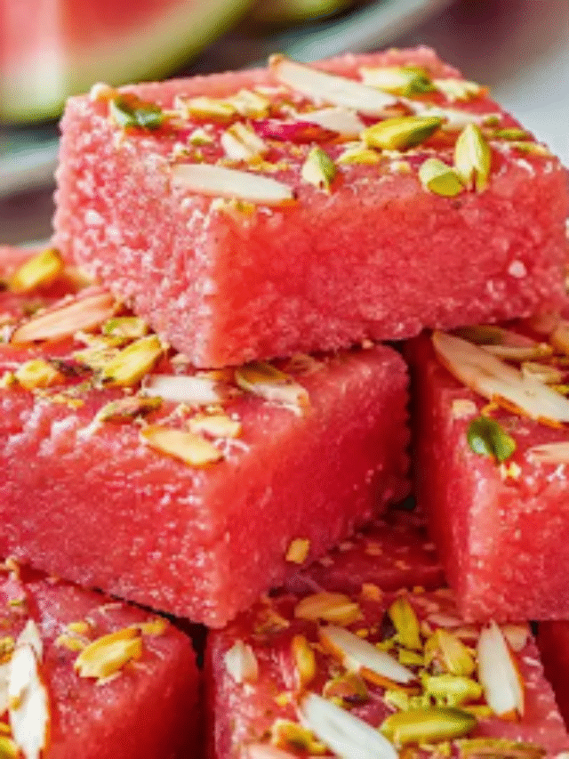 Guests Will Ask for the Recipe! Make Royal Watermelon Barfi with One Secret Ingredient