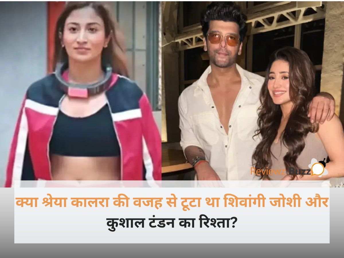 Lock Upp 2 में श्रेया कालरा, शिवांगी जोशी और कुशाल टंडन के ब्रेकअप पर बात करते हुए।